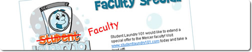 Student Laundry 101 Student Laundry 101